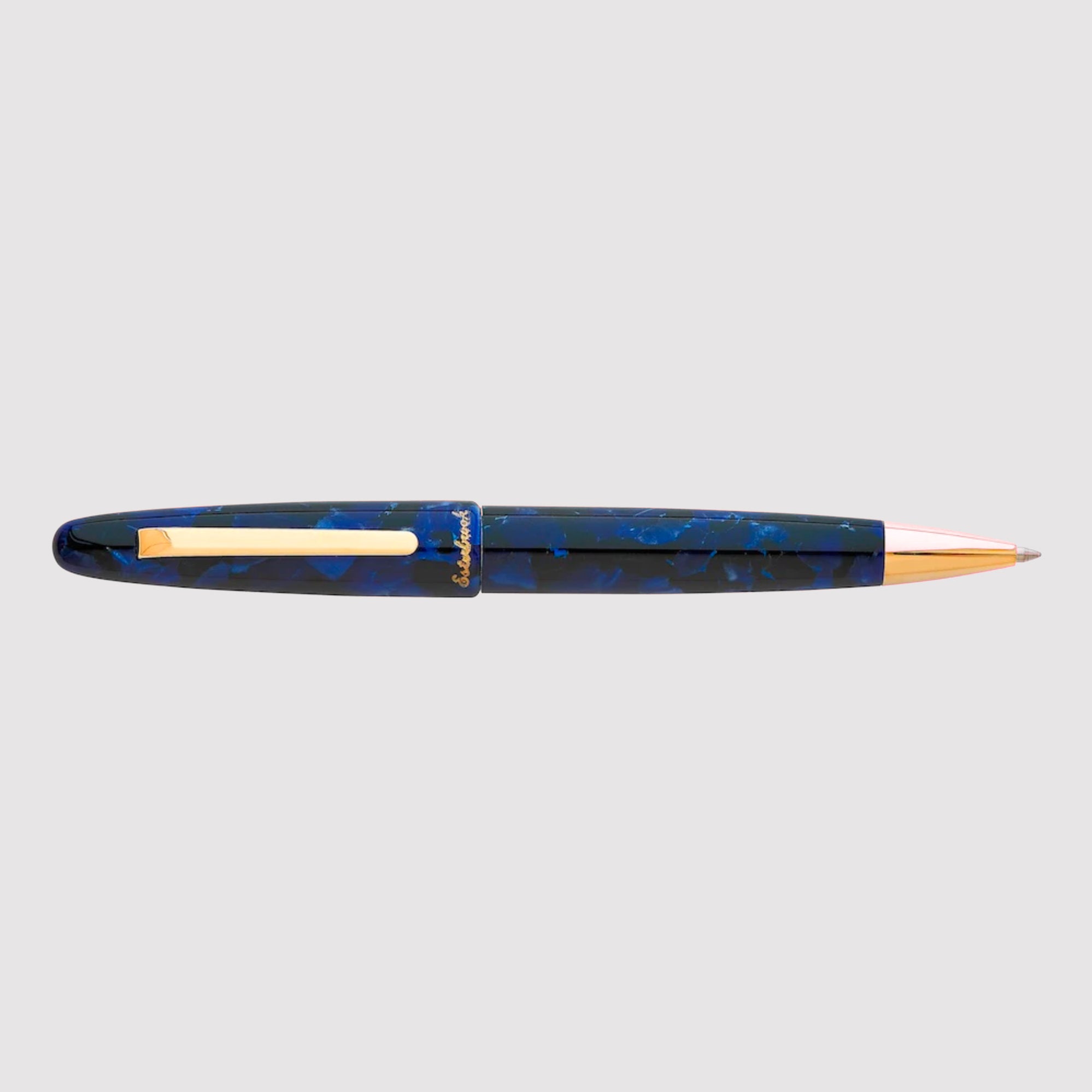 Estie COBALT / Gold Trim Ballpoint pen