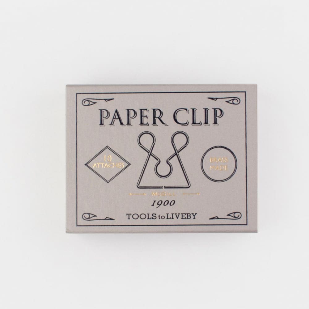 Brass Clip - GY(McGill) / 10pcs per box - Clip