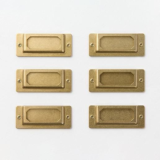 Brass Labelling Plates - Plate