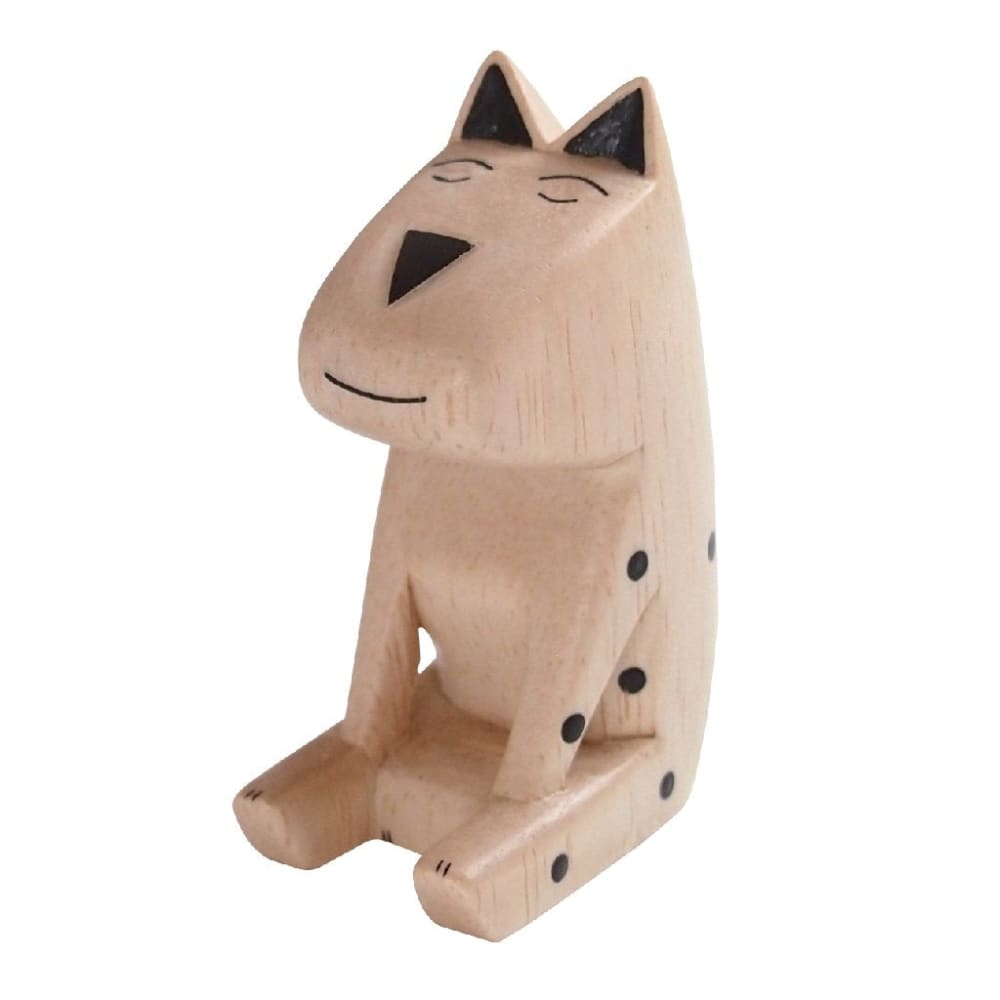 Cat & Dog/ Happy Dog - Wooden Animal
