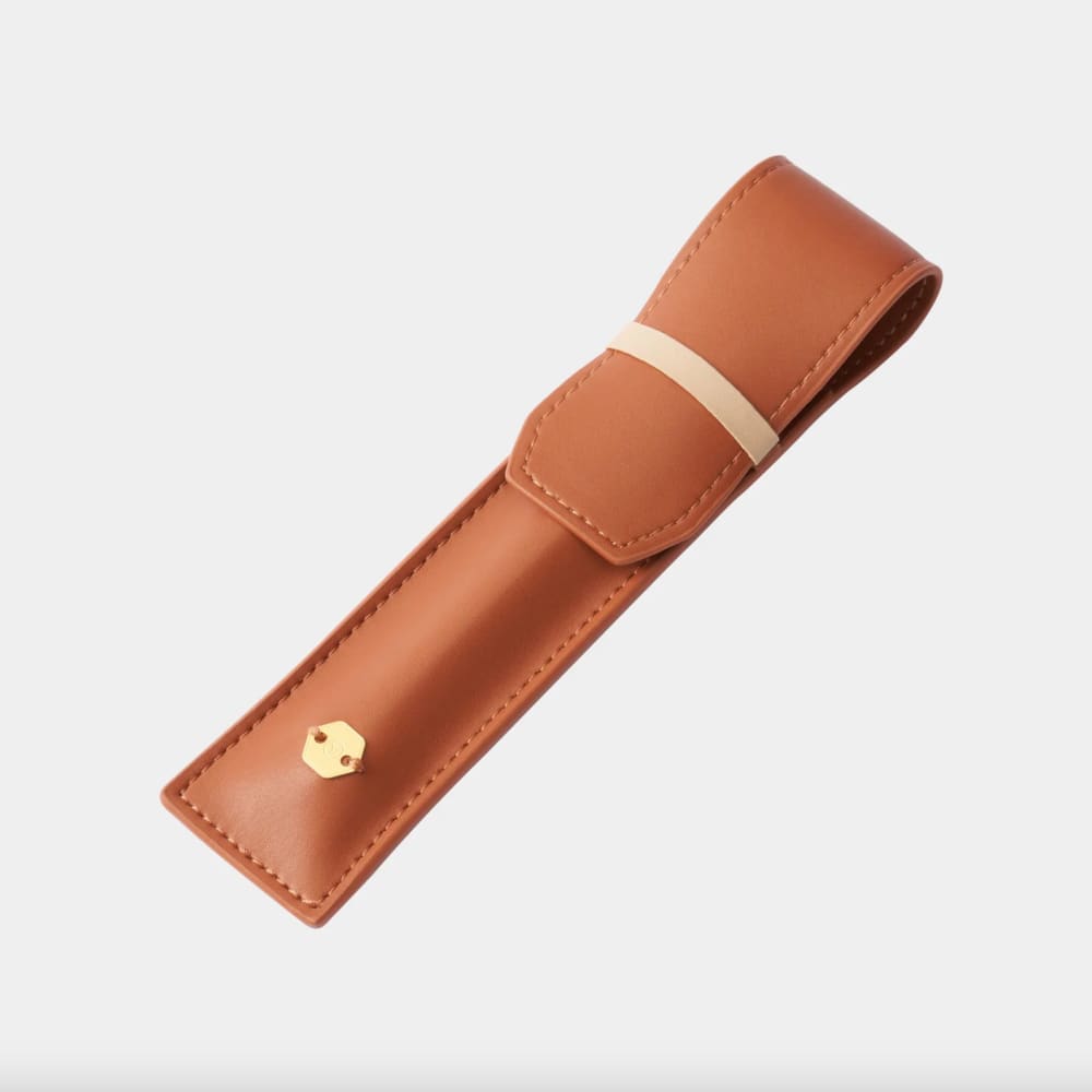 Classic - Reflect - 1 Pen Pouch (Caramel) - Pen Case