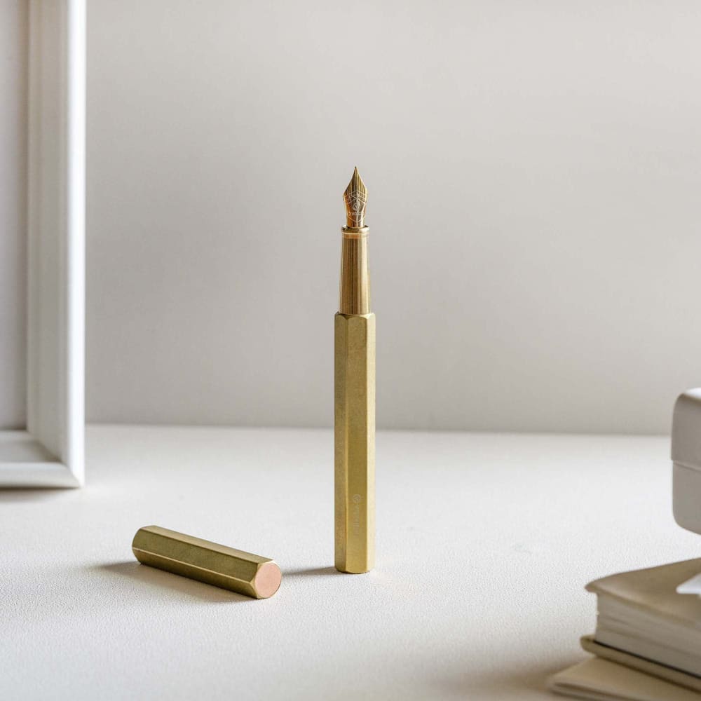 Classic Revolve-Fountain Pen(Brass F) - Foutain Pen