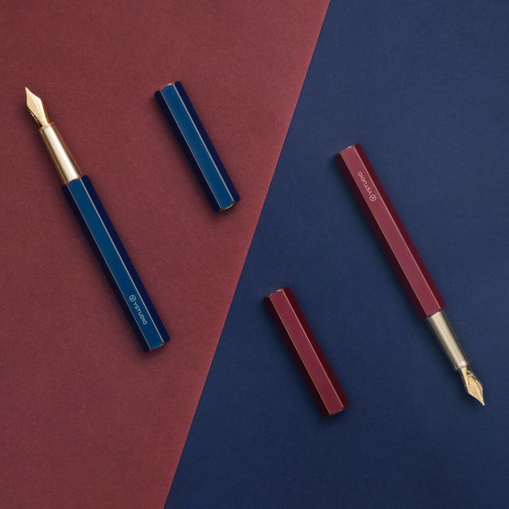 Classic Revolve-Fountain Pen(Red M) - Foutain Pen