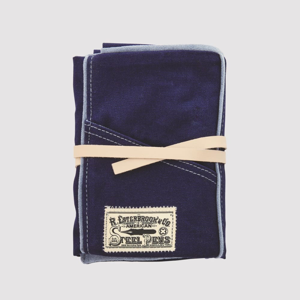 Esterbrook Pen Cups and Rolls - Pen Roll Navy - Fountain Pen