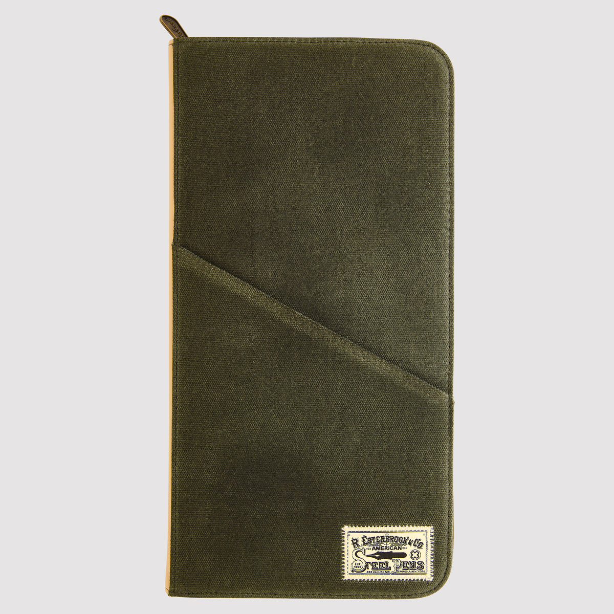Esterbrook 40 pc zipper pen case - Army Green