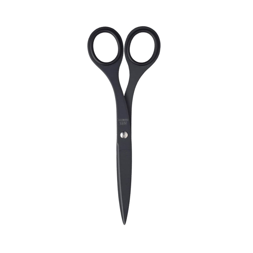 Office Scissors (Medium) Fluorine Coated S-165F Black