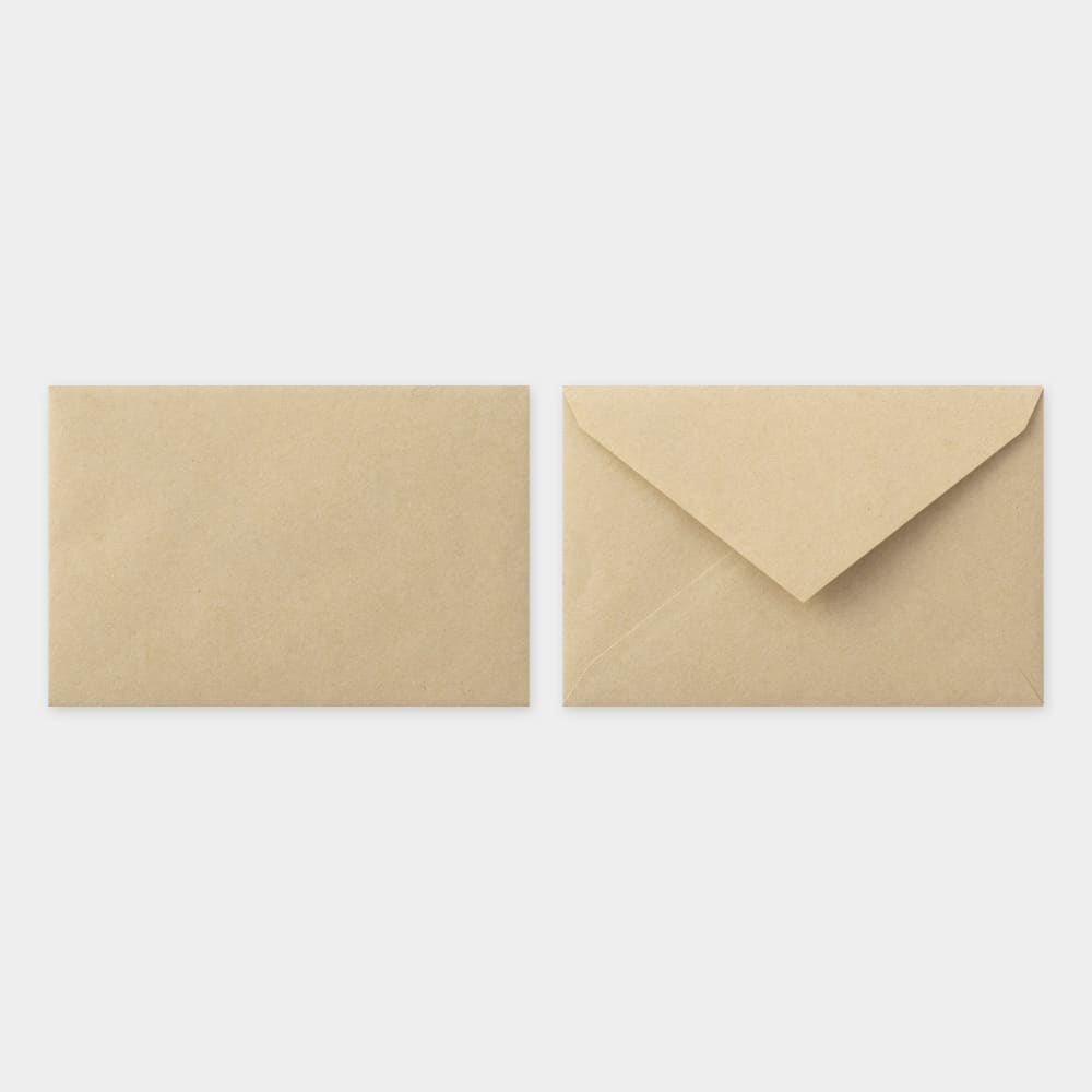 TF Letterpress Card Blue FO - Letter and Envelope