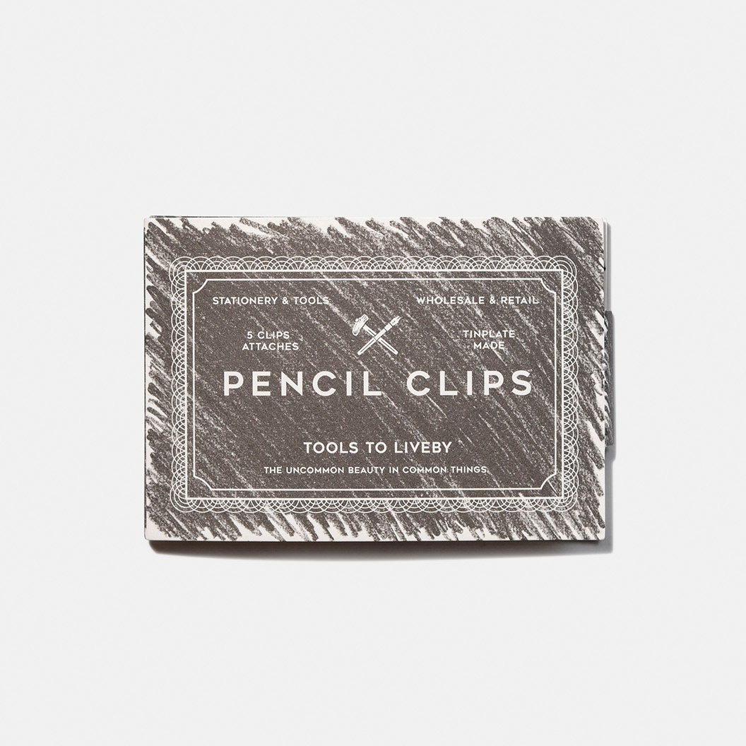 pencil tab clip / assorted / 5pcs per pack
