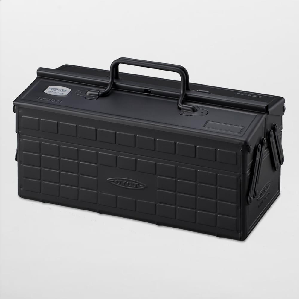Toyo Steel Toolbox with Cantilever Lid and Upper Storage Trays