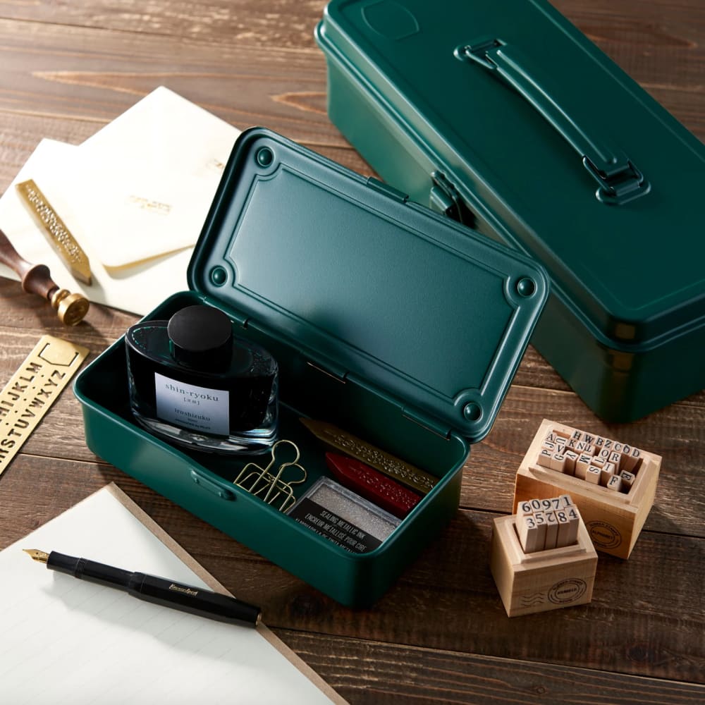 TOYO STEEL T 320 Antique Green - Storage box