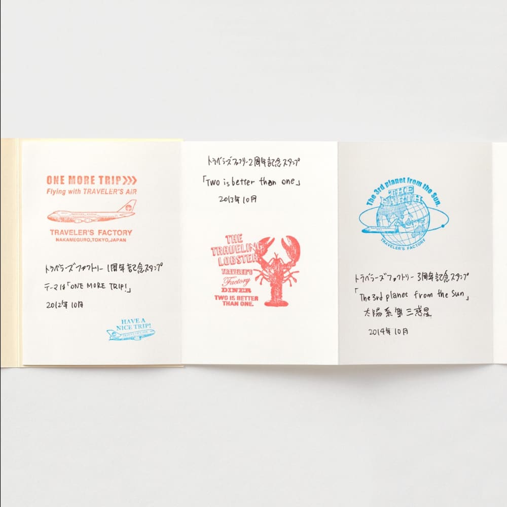 TRAVELER’S notebook Passport Size Refill Accordion Fold