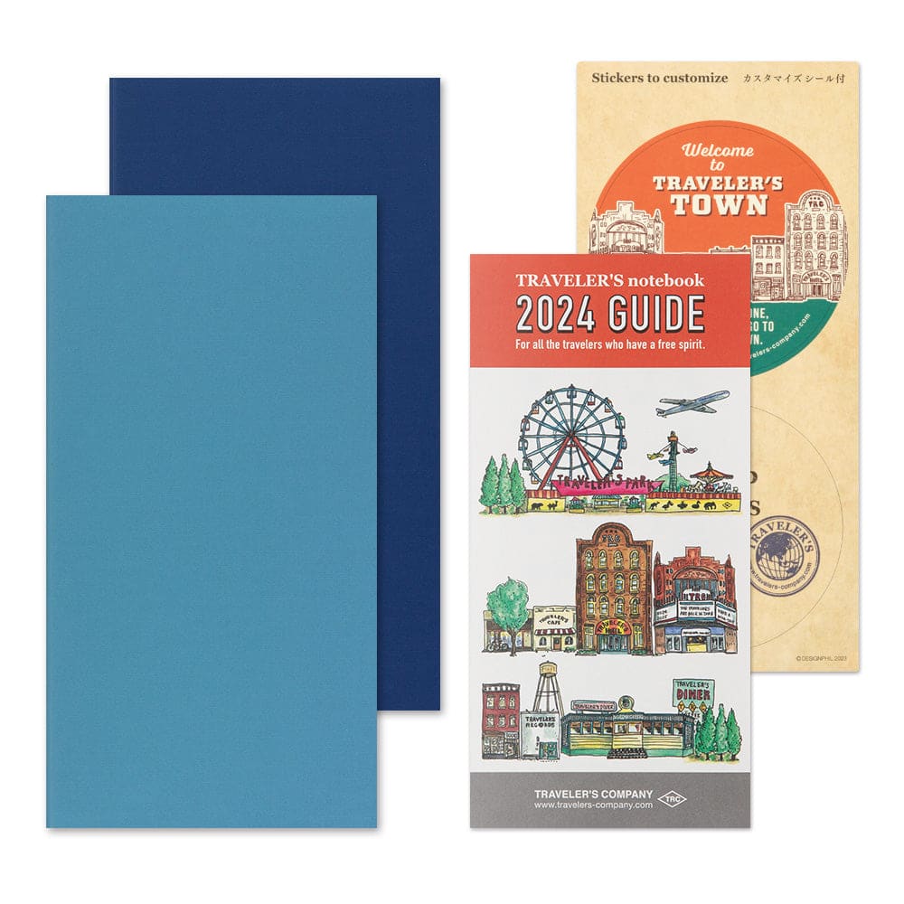 TRAVELER’S notebook Refill 2024 Weekly + Memo - Diary &