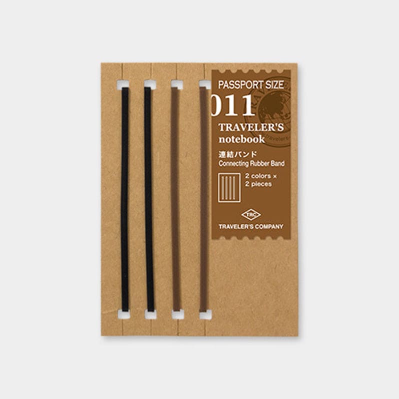 TRAVELER'S notebook Refill <Passport Size> Connecting Rubber Band 011 - The Outsiders 