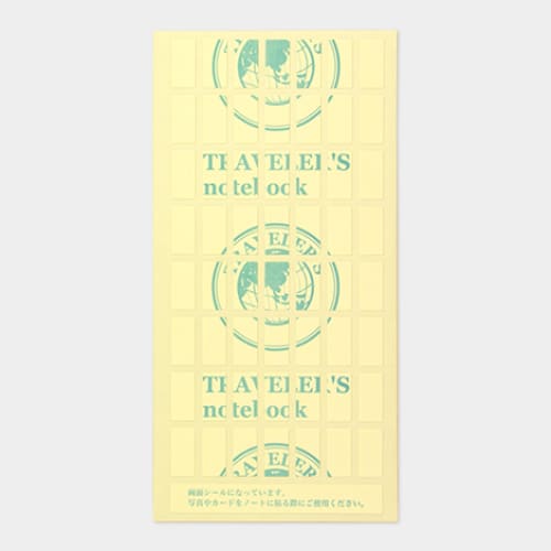 TRAVELER'S notebook Refill Double-sided sticker 010 - The Outsiders 