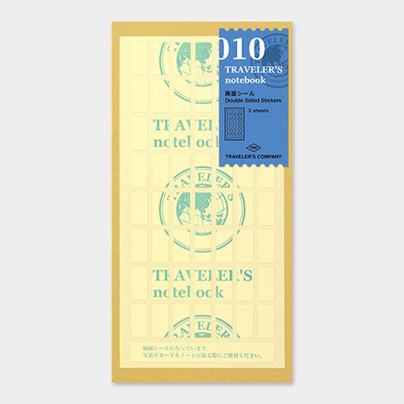 TRAVELER'S notebook Refill Double-sided sticker 010 - The Outsiders 