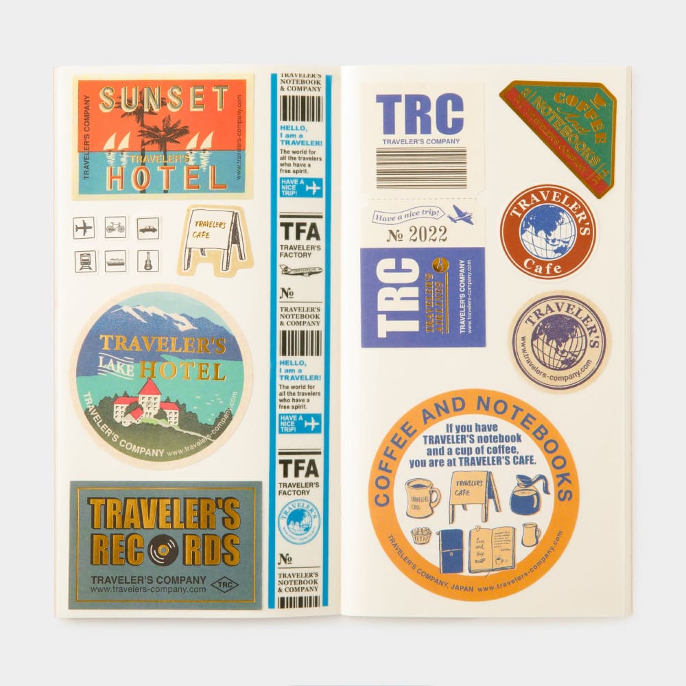 TRAVELER’S notebook Refill Sticker Release Paper - Paper