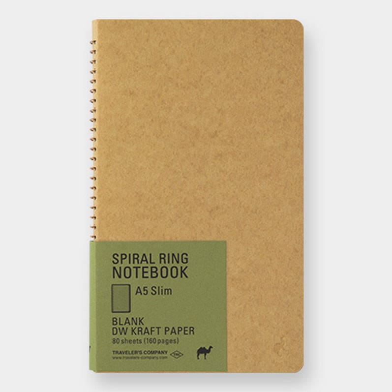 TRC SPIRAL RING NOTEBOOK <A5 Slim> DW Kraft - The Outsiders 