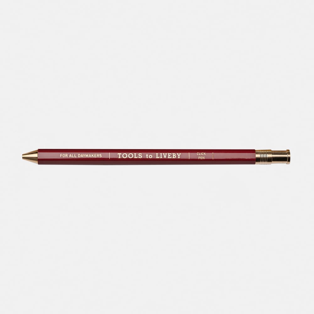 Wooden Ballpoint Pen/ dark red - Ballpoint Pen