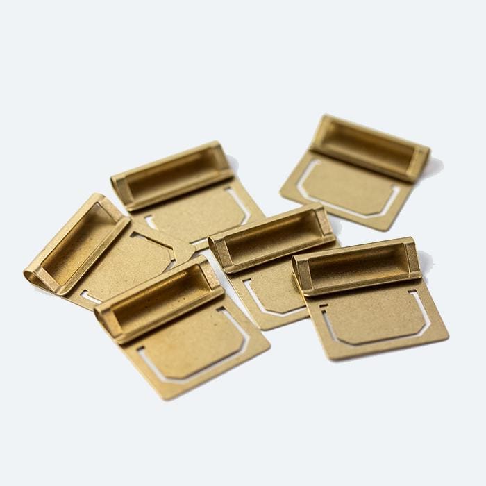 12 Trombones en Laiton - Plate