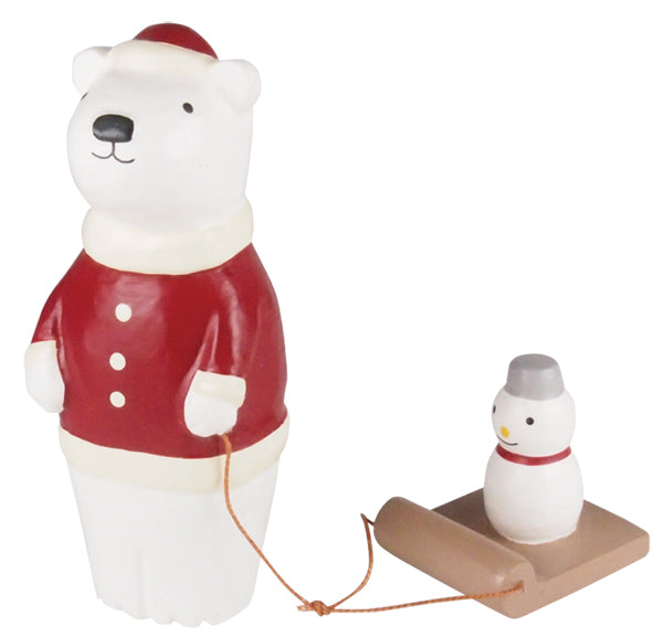 T-Lab./ Christmas polar bear Santa/ Snowman