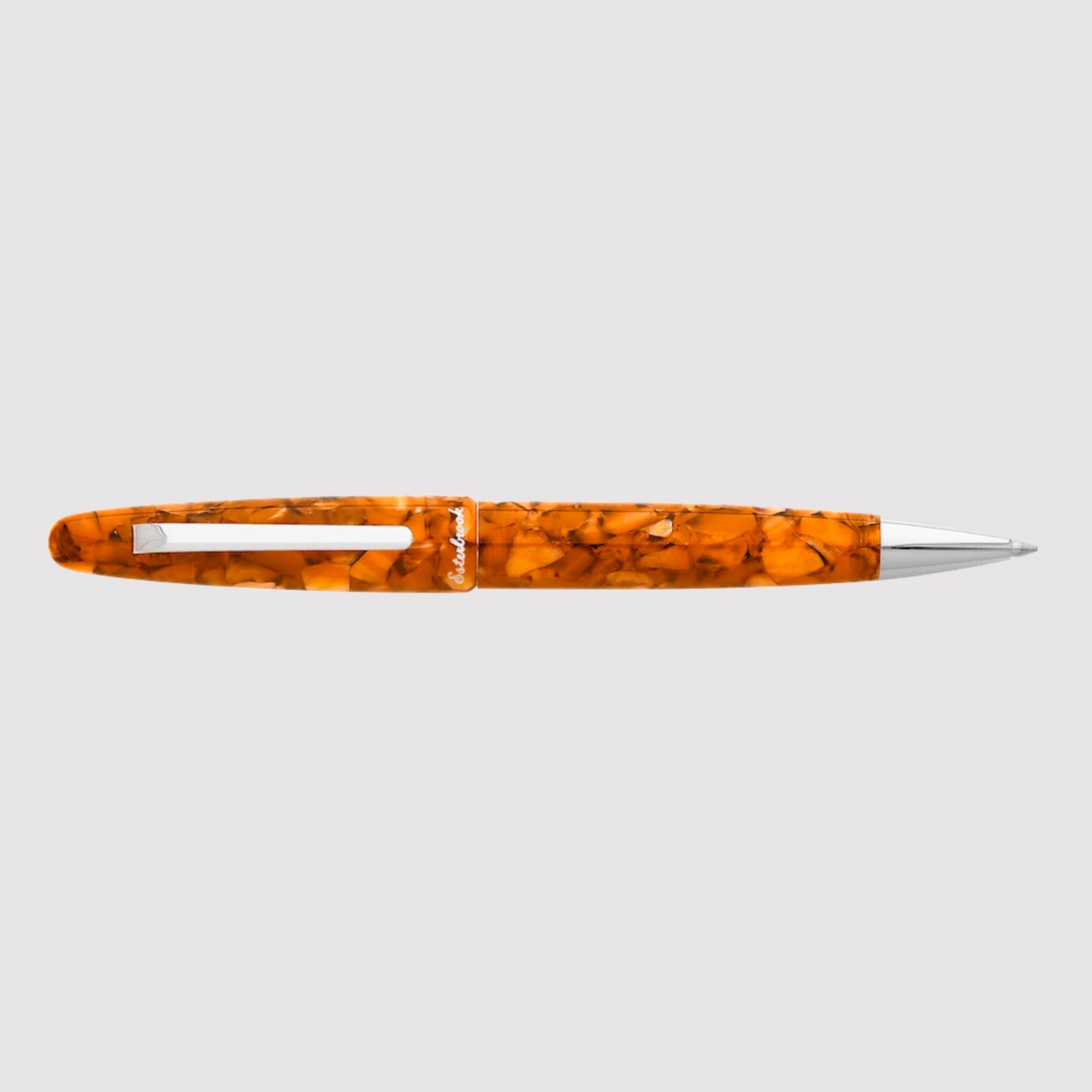 Estie Honeycomb / Palladium Trim Ballpoint pen