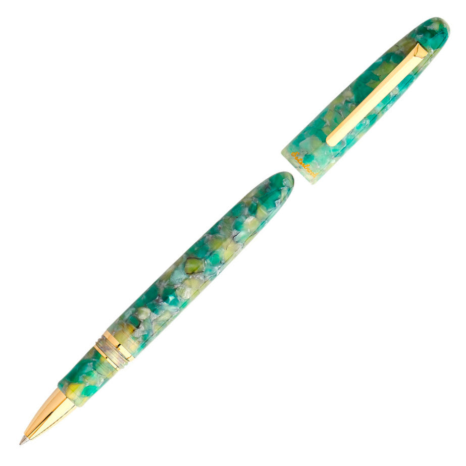 Sea Glass Collection Regular Size Gold Trim - Rollerball