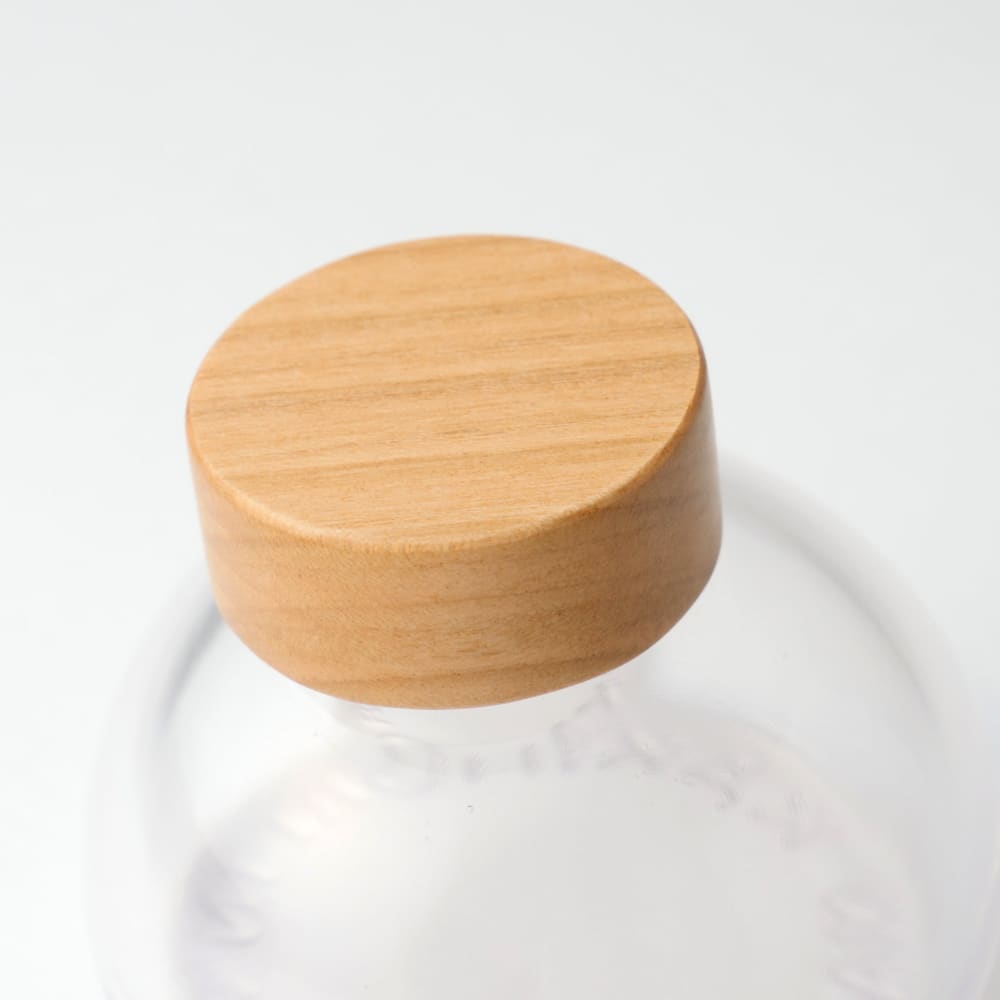 Bottle cap Sakura wood - Ink