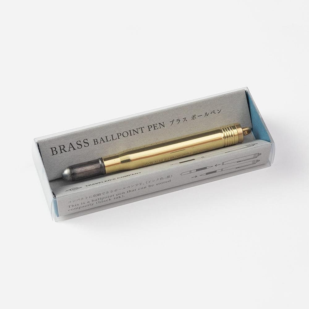 TRC BRASS Ballpoint Pen Solid Brass - Ballpoint Pen