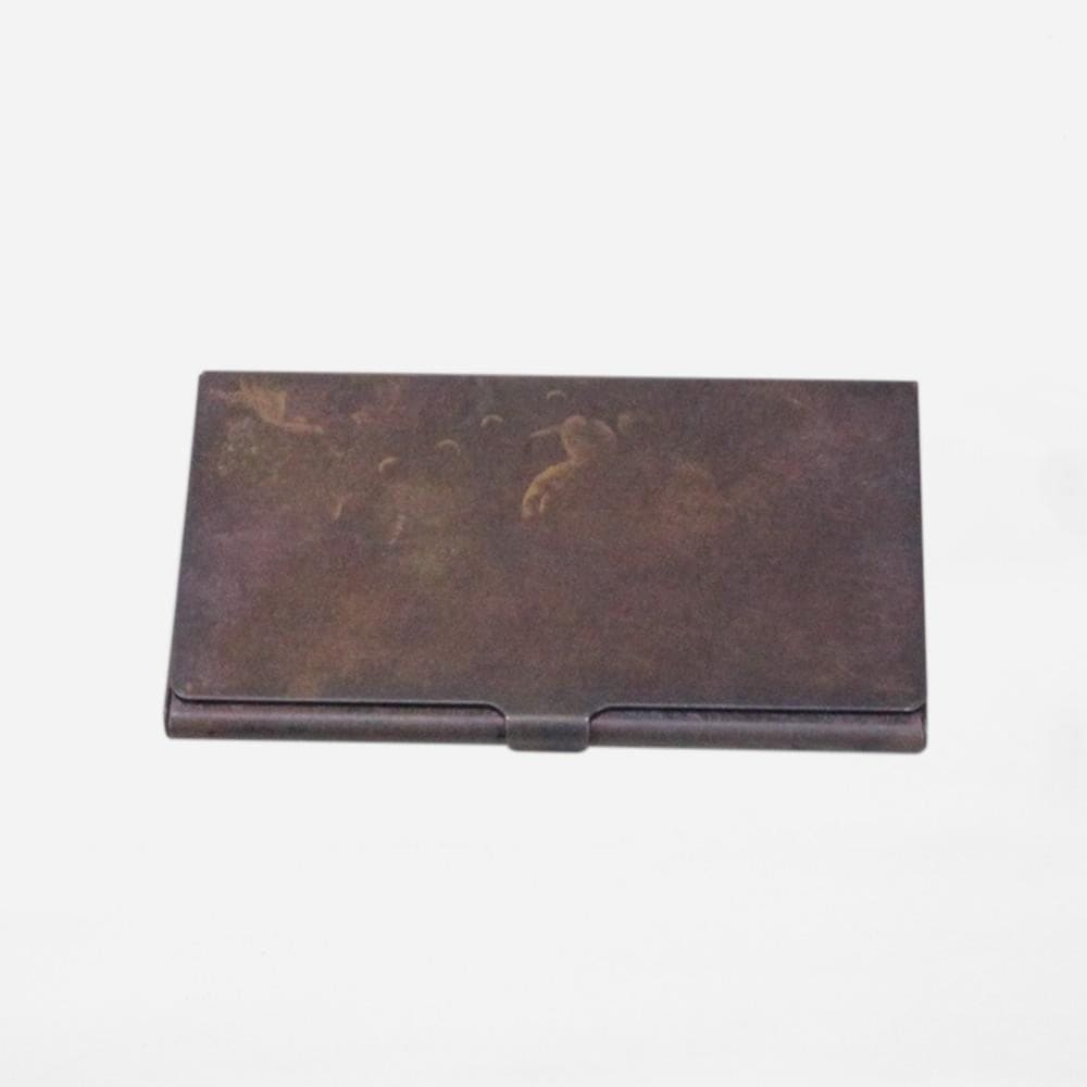 BRASS BOX CARDCASE RUST - Cardcase