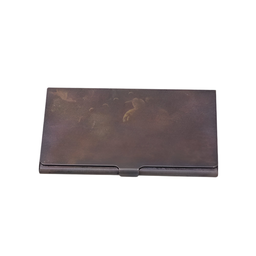 BRASS BOX CARDCASE RUST - Cardcase