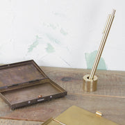 BRASS PEN STAND SOLID - Pen Stand