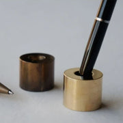BRASS PEN STAND SOLID - Pen Stand