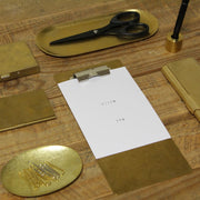 BRASS PEN STAND SOLID - Pen Stand