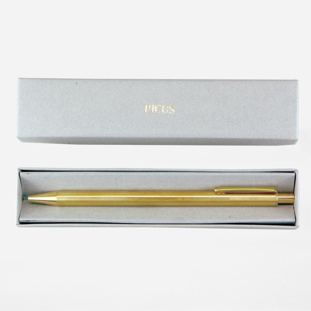 BRASS RETRACTABLE PEN COPPER - Ballpoint Pen