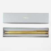 BRASS RETRACTABLE PEN RUST BLACK - Ballpoint Pen