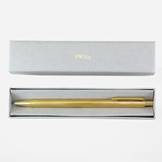 BRASS RETRACTABLE PEN RUST BLACK - Ballpoint Pen