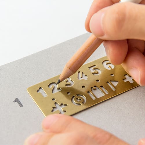BRASS Template Bookmark Number - The Outsiders 