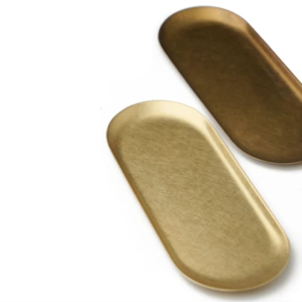 BRASS TRAY SOLID - Tray