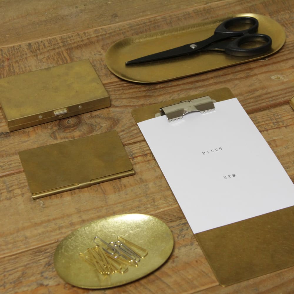 BRASS TRAY SOLID - Tray