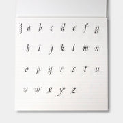 Calligraphy Practice Notebook / Chancery Cursive - Notebook