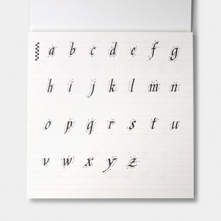 Calligraphy Practice Notebook / Chancery Cursive - Notebook