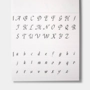 Calligraphy Practice Notebook / Chancery Cursive - Notebook