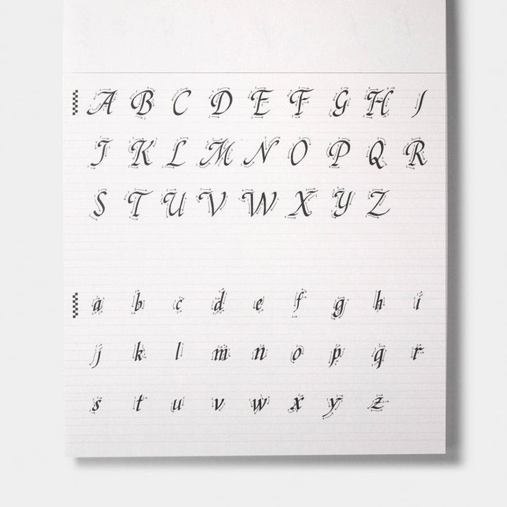 Calligraphy Practice Notebook / Chancery Cursive - Notebook