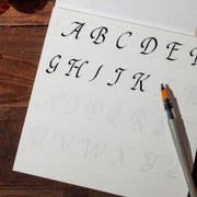 Calligraphy Practice Notebook / Chancery Cursive - Notebook