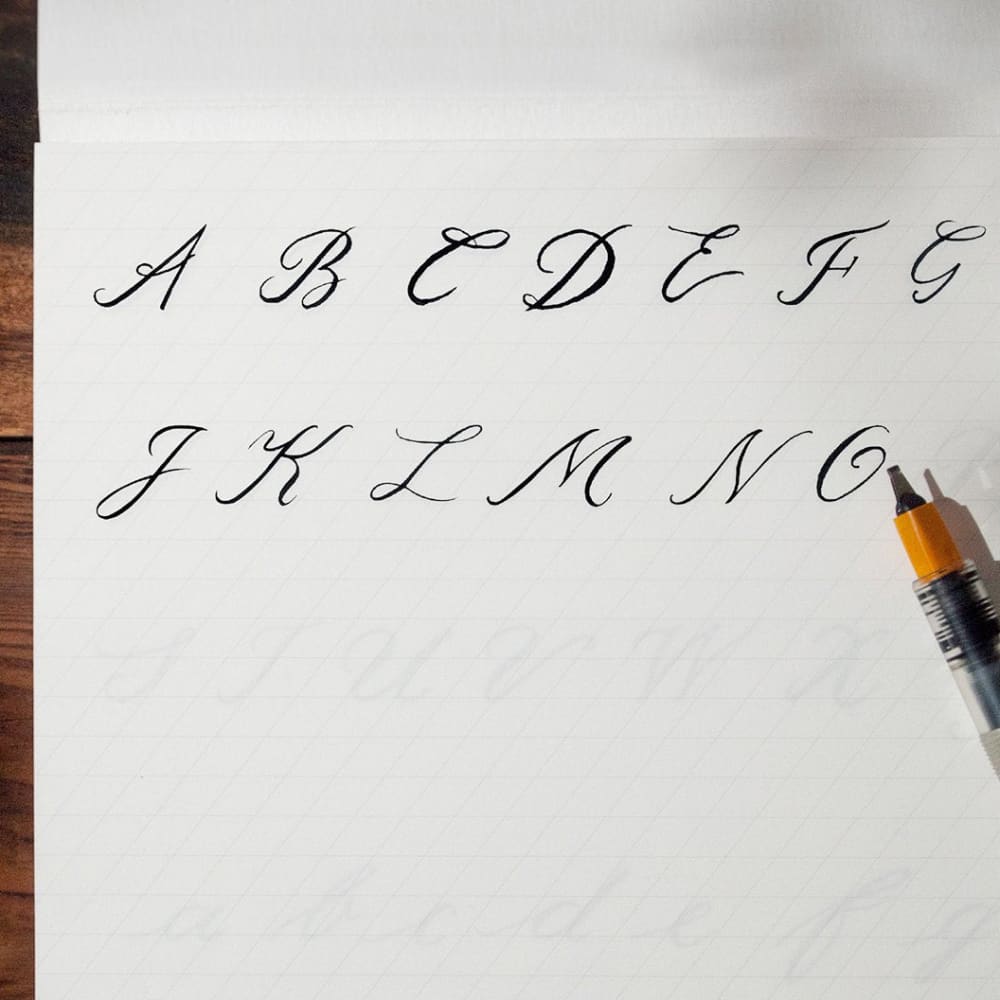 Calligraphy Practice Notebook / Handwriting - Notebook