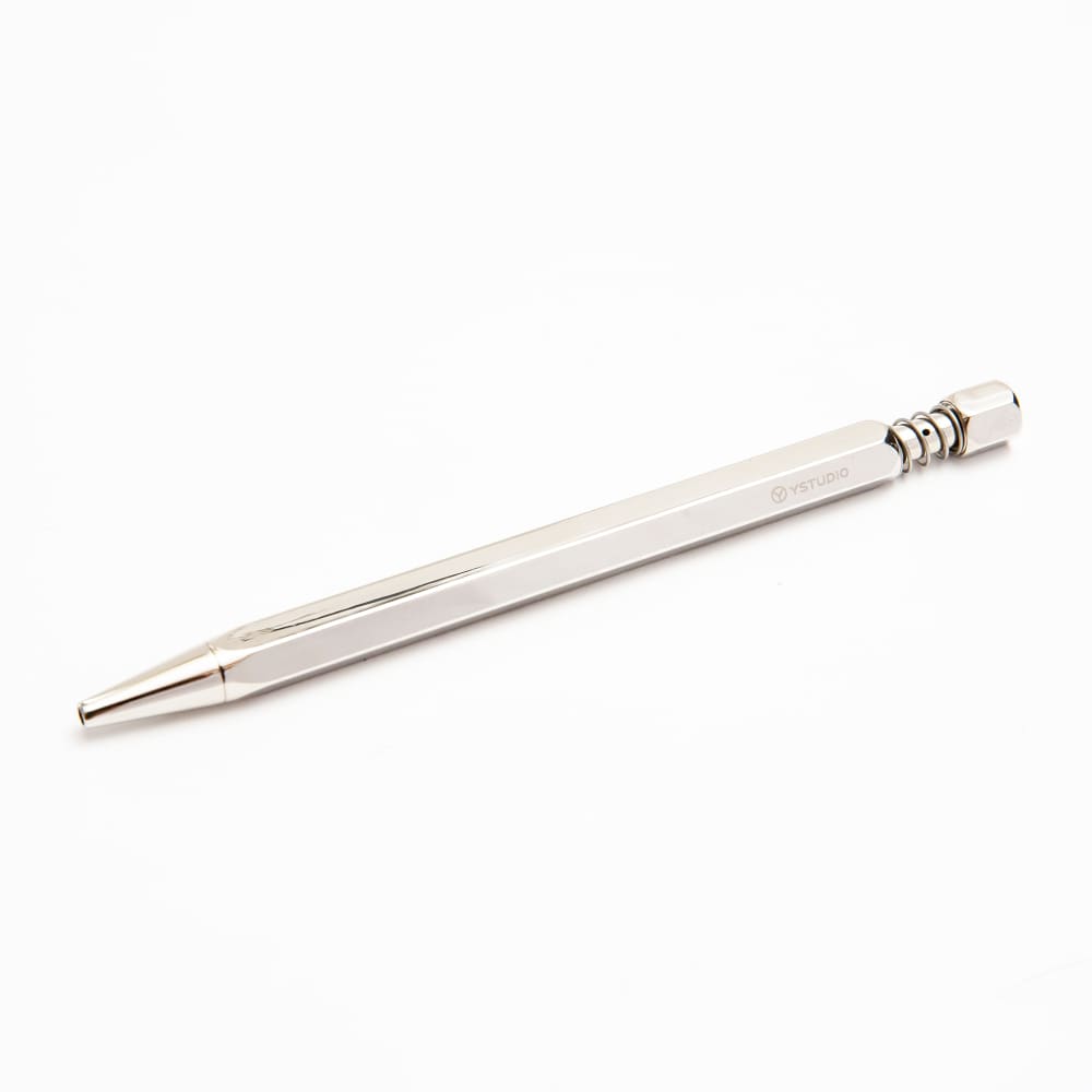 Classic Revolve-Ballpoint Pen Limited (Spring)- Shiny Silver