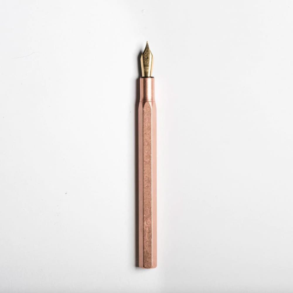 Classic Revolve-Desk Fountain Pen(Copper M) - Foutain Pen