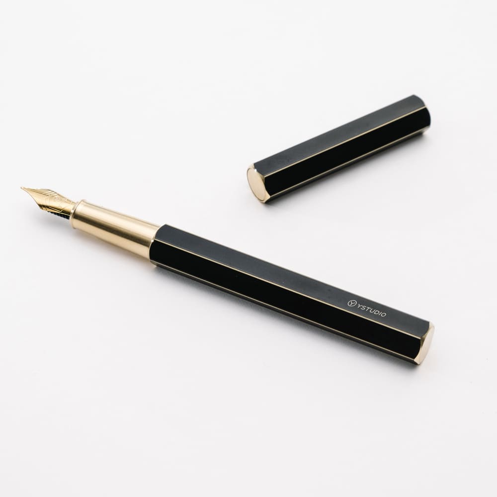 Classic Revolve-Fountain Pen (Black F) - Foutain Pen