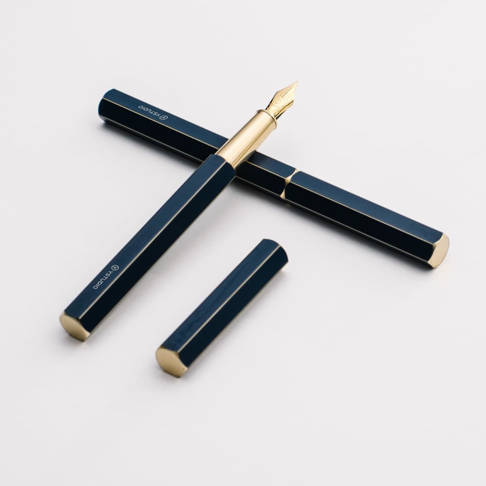 Classic Revolve-Fountain Pen (Blue F) - Foutain Pen