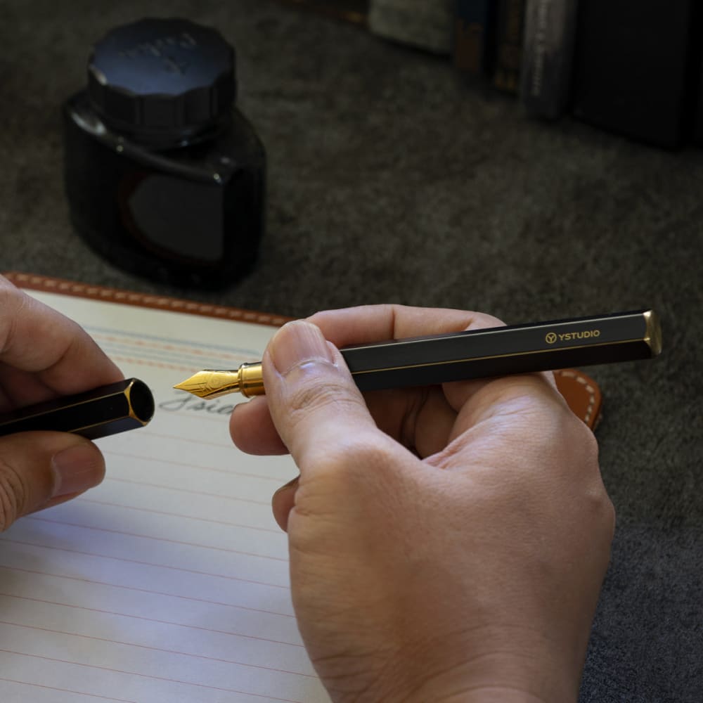 Classic Revolve-Fountain Pen(Brass F) - Foutain Pen